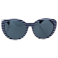 Ralph Lauren Women's Cateye Sunglasses, Navy Stripe, 58mm