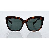 Ralph Lauren Women's Tortoise/Green Square Sunglasses 55mm