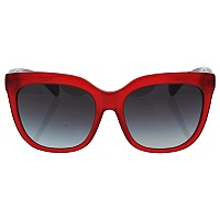 Ralph Lauren Women's RA5213 Red Gradient Square Sunglasses 55mm