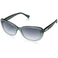 Ralph Lauren Women's 57mm Rectangular Sunglasses - Teal Gradient