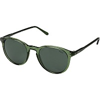 Polo Ralph Lauren PH4110 50mm Circular Sunglasses Bottol Green