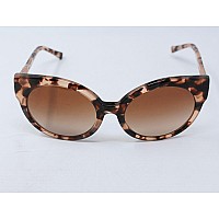 Michael Kors Blush Tortoise Sunglasses 55mm w/Brown Lens