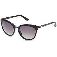 Tom Ford Emma FT0461 Matte Black Polarized Cat-Eye Sunglasses