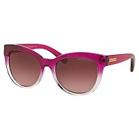 Michael Kors Fuschia Clear Gradient Cat Eye Sunglasses 53mm