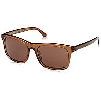 GIORGIO ARMANI Tortoise Polarized Sunglasses AR8074 