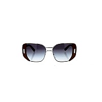 Prada PR59SS 54mm Silver/Brown Gradient Women's Sunglasses