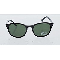 Persol 0PO3148S Men's Sunglasses Black/Green Large