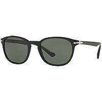 Persol 0PO3148S Men's Sunglasses Black/Green Large