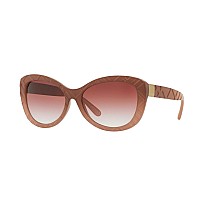 Burberry BE4217 Matte Grad Pink Sunglasses 56mm