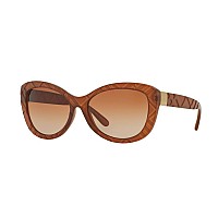 Burberry BE4217 Sunglasses - Matte Brown Frame, 56 Size