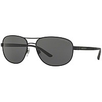 Giorgio Armani AR6036 60mm Grey Rubber Mens Sunglasses