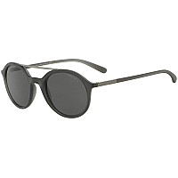 Giorgio Armani AR 8077 Matte Transparent Grey 50mm Eyewear