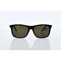 Mont Blanc MB606S Sunglasses, Dark Havana Brown, 54mm