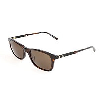 Mont Blanc MB606S Sunglasses, Dark Havana Brown, 54mm