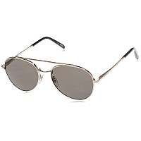 Montblanc MB605S Aviator Sunglasses Palladium/Black Polarized