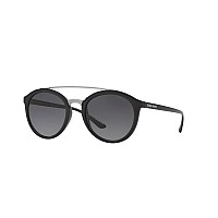 GIORGIO ARMANI Black Sunglasses 52MM Grey-Black Lenses