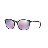 Vogue Eyewear Opal Grey Sunglasses with Dark Grey Pink Lenses