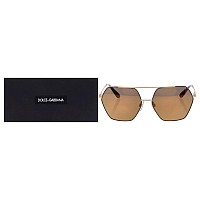 Dolce & Gabbana Matte Grey Square Sunglasses 59.3mm