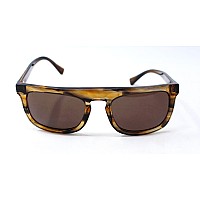 Dolce & Gabbana Men's 53mm Striped Brown Acetate Sung