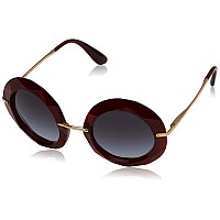 Dolce And Gabbana Dg 6105 155111 Transparent Redgrey Gradient By Dolce And Gabbana For Women 5027135 Mm Sunglasses