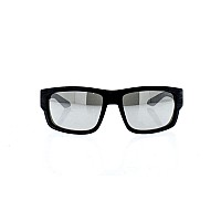 ARNETTE Grifter Rectangular Sunglasses 62mm Matte Silver Black