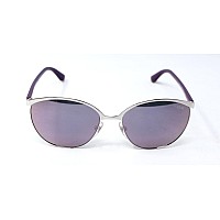 Vogue VO4010S Silver Frame Sunglasses Dark Grey Mirror Pink