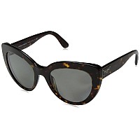 Dolce & Gabbana DG4290 Havana Large Square Sunglasses