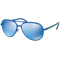 Ray-Ban Polo PH3102 Sunglasses - Matte Royal Blue Frame