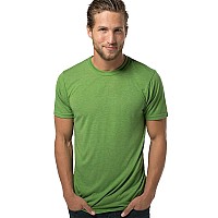 Cariloha Bamboo Crewneck Tee for Men - Medium - Palm Green