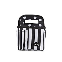 Caboodles Stripes & Dots Cutie Caddy, Black & White