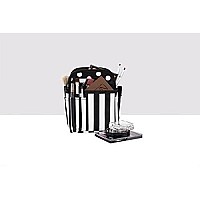 Caboodles Stripes & Dots Cutie Caddy, Black & White