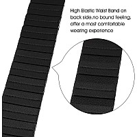 Jasgood Womens Fashion Vintage Wide Elastic Stretch Waist Belt With Interlock Buckle Halloween Belt