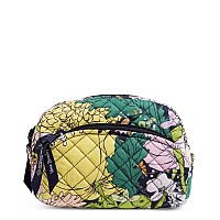 Vera Bradley Womens Cotton Mini Cosmetic Makeup Organizer Bag Bloom Boom Recycled Cotton One Size