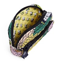 Vera Bradley Womens Cotton Mini Cosmetic Makeup Organizer Bag Bloom Boom Recycled Cotton One Size