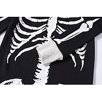 Dolphinfish Boys Halloween Pajamas Skeleton Glow In The Dark Clothes Sleepwear Style854Meizz Size 14 Black