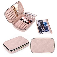 Yarwo Travel Makeup Brushes Bag, Portable Cosmetic Bag for Makeup Brushes (up to 9.4