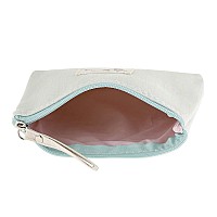 Riah Fashion Portable Travel Clutch Cosmetic Makeup Pouch Bag Toiletry Organizer Purse Wristlet Stripe Floral Plaid Cork F