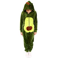 Cosusket Avocado Onesie For Teens Halloween One Piece Cosplay Boys Gifts