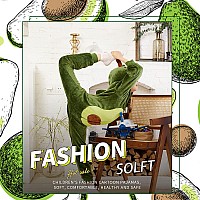 Cosusket Avocado Onesie For Teens Halloween One Piece Cosplay Boys Gifts