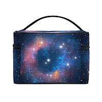 Makeup Bag Colorful Space Star Nebula Travel Makeup Organizer Bag Cosmetic Cases Toiletry Bags For Girl Women Ladies