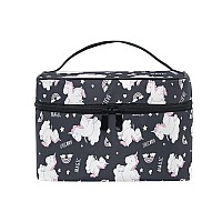 Makeup Bag Cute Unicorn Rainbow Travel Makeup Organizer Bag Cosmetic Cases Toiletry Bags For Girl Women Ladies