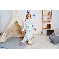 Unisex Children Unicorn Pyjamas Halloween Kids Onesie Costume 5T New Flying Horse 4Years