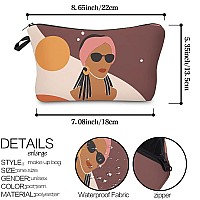 Deanfun Makeup Case Small Cosmetic Zipper Bag Waterproof For Purse Mini Women Cute Traveling Accessories Pouch For Ladies Tha