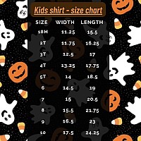 Unique Baby Boys Pumpkins Ghosts Halloween Tshirt Polo 5Y Orange