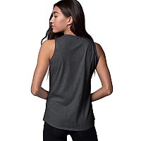 Cariloha Women's Bamboo Workout Tank Top - X-Small - Carbon