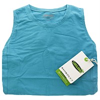 Cariloha Bamboo-Viscose Women's Workout Tank Top - Teal, Small