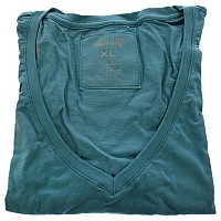 Cariloha Bamboo V-Neck Tee - X-Large - Tropical Teal