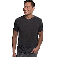 Cariloha Bamboo V-Neck Tee - Cooling, Charcoal, Medium