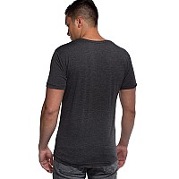 Cariloha Bamboo V-Neck Tee - Cooling, Charcoal, Medium