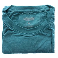 Cariloha Women's Bamboo Crew Tee - Large - Tropical Teal